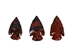 Mahogany Obsidian Arrowhead: 1" - 76-MO10 (Y1M)