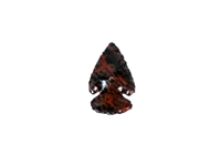 Mahogany Obsidian Arrowhead: 1.5" 