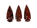 Mahogany Obsidian Arrowhead: 3" - 76-MO30 (Y1M)