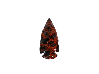 Mahogany Obsidian Arrowhead: 3" 