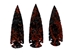 Mahogany Obsidian Arrowhead: 4" - 76-MO40 (Y1M)