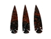 Mahogany Obsidian Arrowhead: 5" - 76-MO50 (Y1M)