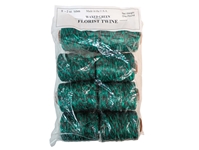 Waxed Green Florist Twine: 2 oz (8-Pack) floral twine, garden twine, gardeners twine, gardeners' twine, bouquet twine