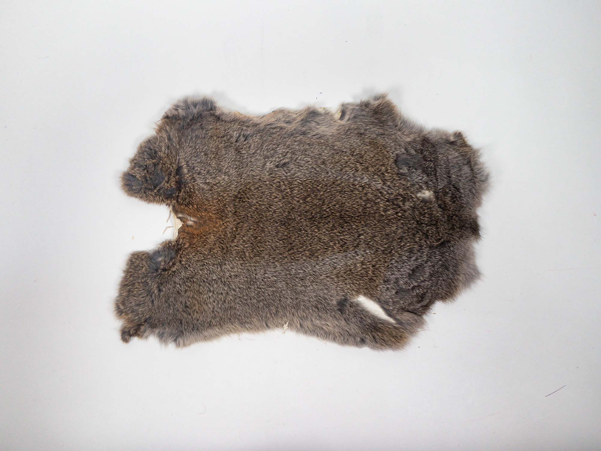 Assorted Natural Rabbit Fur Pelts for sewing, crafting, gift
