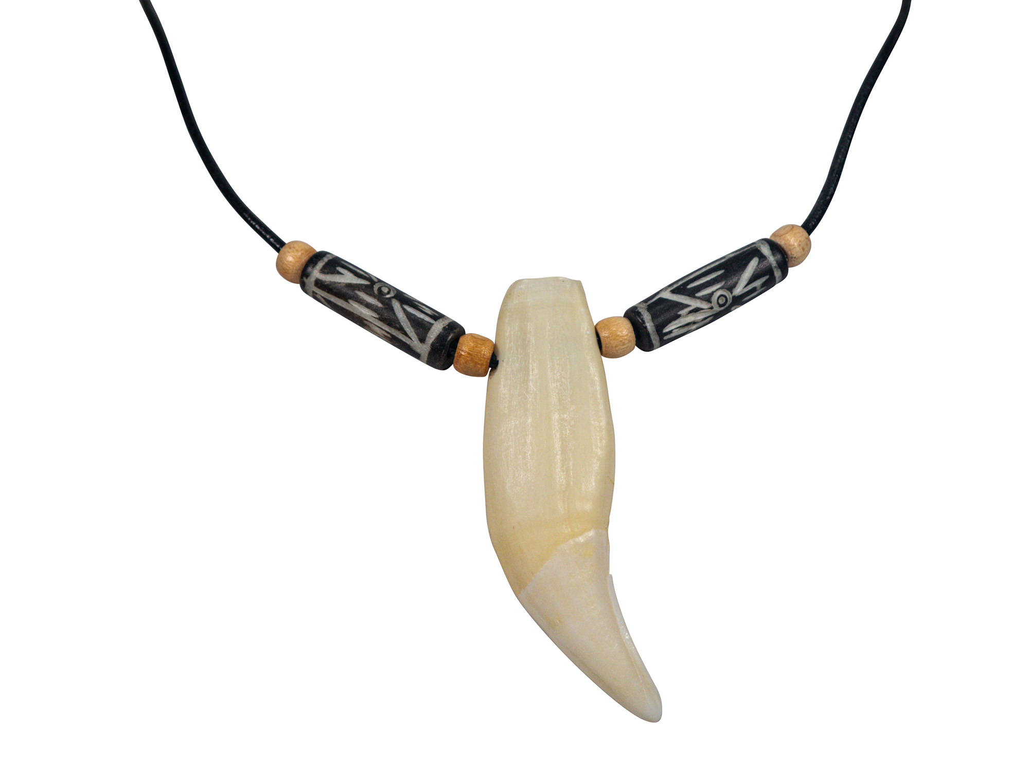 Bear clearance tooth necklace