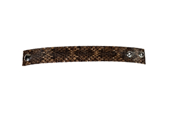 Real Rattlesnake Wristband: 10" x 1.25" 