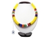 Zulu Necklace: Thick: Gallery Item - 680-12-G2076 (Y2L)