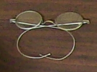 Vintage Wire Frame Eyeglasses: Gallery Item 