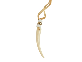 Reindeer Antler Tip Necklace: Gallery Item 