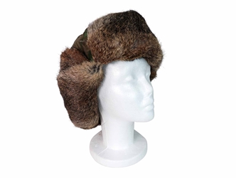 Rabbit Fur Trapper Hat: Gallery Item trooper hats, bomber hats, aviator hats