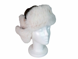 Rabbit Fur Trapper Hat: Gallery Item trooper hats, bomber hats, aviator hats