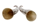 Pair of Polished Steer Horns: 37": Gallery Item - 304-P3436-G7533 (Y3H)