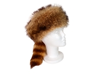 Dyed Davy Crockett Hat: Gallery Item davy crockett hats, raccoon fur hats